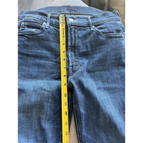 Mother Women's Blue Jeans Size 29 The Mid Rise Dazzler Ankle - Picture 3 of 13